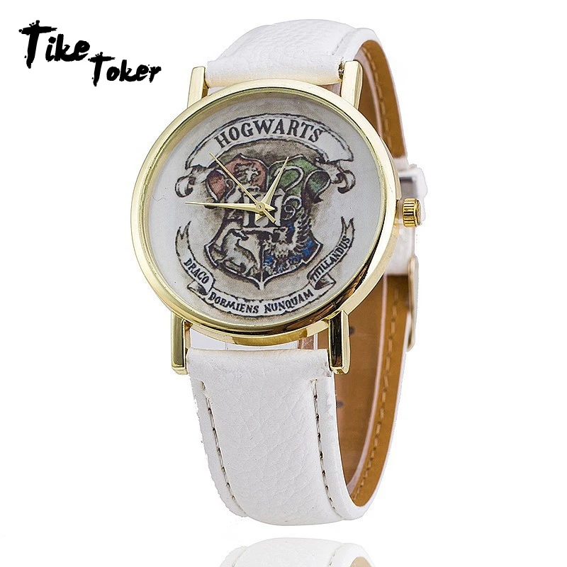 TIke Toker,Casual lovers' watches leather deployment bucket Wrist Watches 3Bar Waterproof Geneva Quartz Harry Potter Medal Watch
TIke Toker,Casual lovers' watches leather deployment bucket Wrist Watches 3Bar Waterproof Geneva Quartz Harry Potter Medal Watch