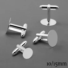 8pcs 50X Wholesale Silver Plated French Cuff links Bezel Blank with 10/15mm Flat Glue Pad DIY Jewelry Accessories
8pcs 50X Wholesale Silver Plated French Cuff links Bezel Blank with 10/15mm Flat Glue Pad DIY Jewelry Accessories