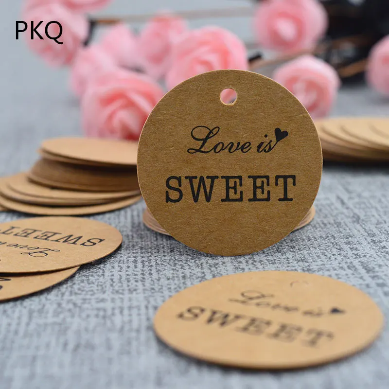 50pcs/lot kraft print paper Handmade/SWEET/Thank you for DIY Gift box tag candy cupcake handmade favors name brand tag sticker
50pcs/lot kraft print paper Handmade/SWEET/Thank you for DIY Gift box tag candy cupcake handmade favors name brand tag sticker