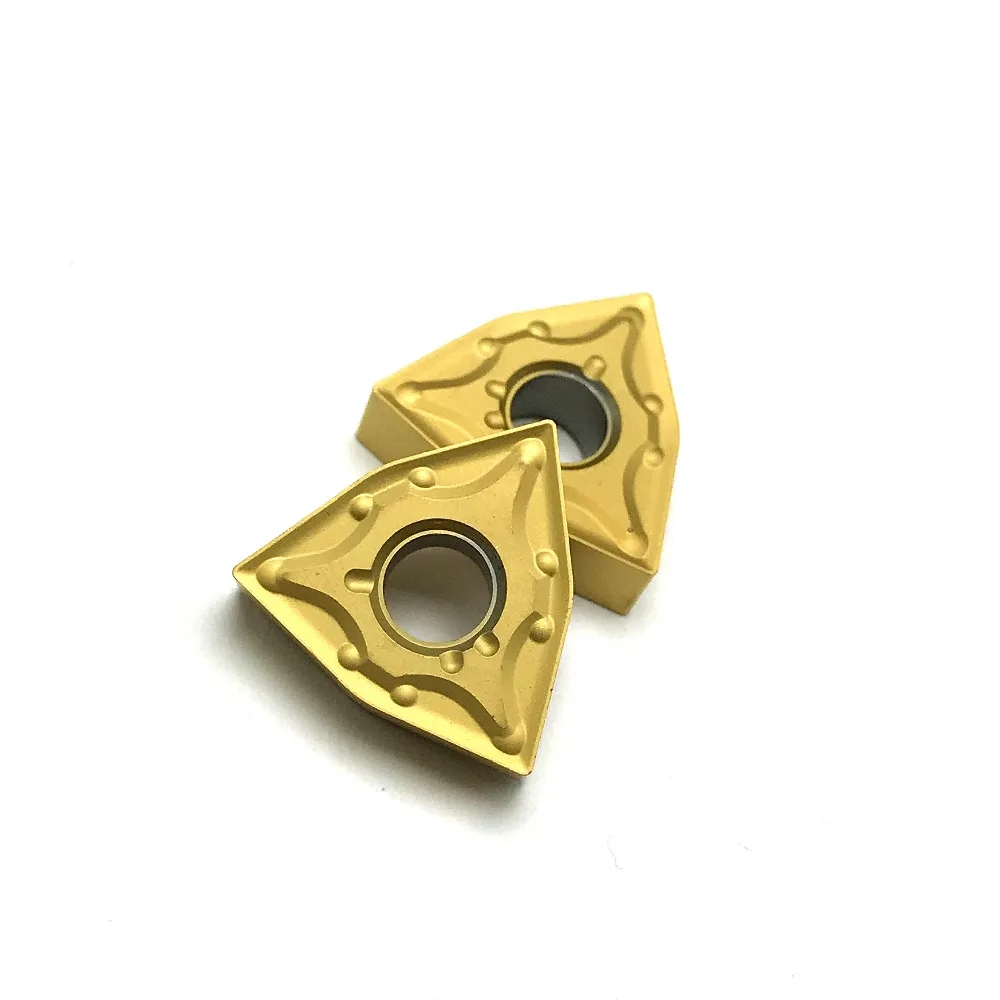 10PCS Carbide Insert WNMG080404 MA VP15TF/UE6020 / US735 External Turning Knife WNMG080404 Lathe Tools CNC Tool Milling Cutter
10PCS Carbide Insert WNMG080404 MA VP15TF/UE6020 / US735 External Turning Knife WNMG080404 Lathe Tools CNC Tool Milling Cutter