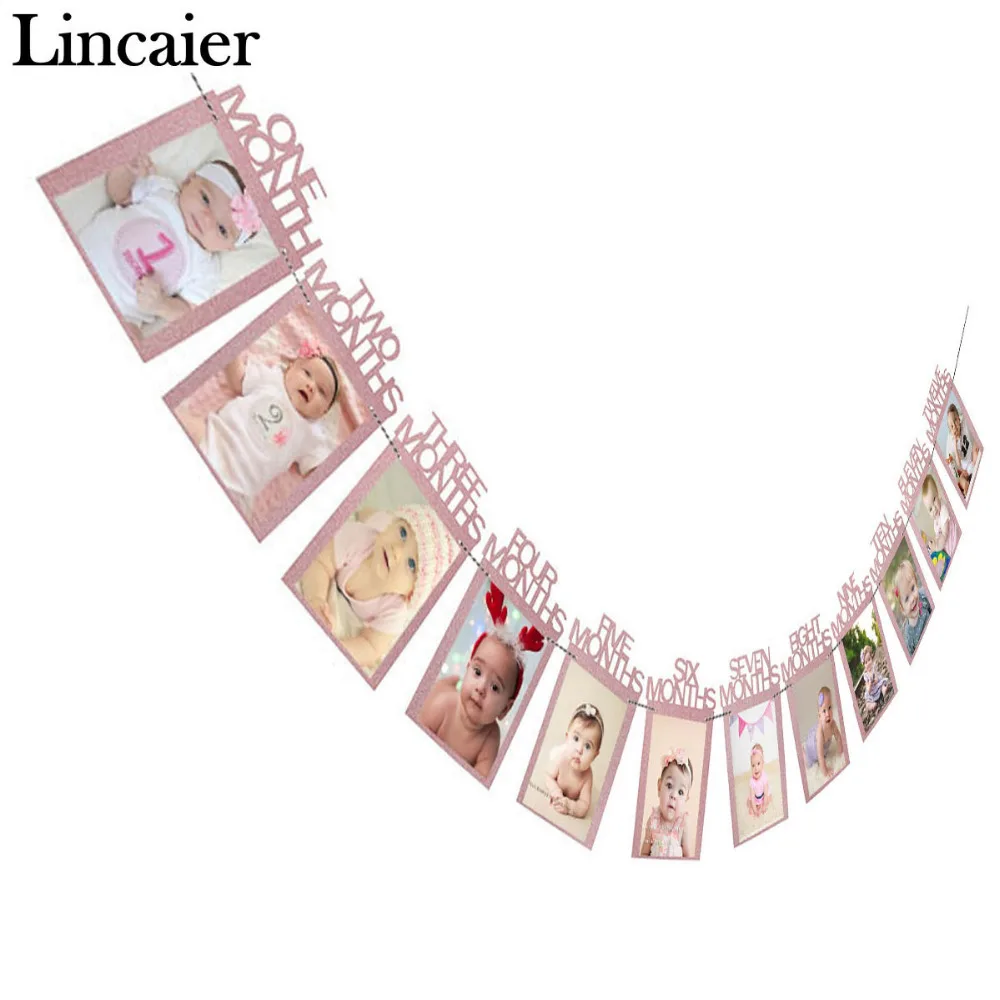 Lincaier First Birthday 12 Months Photo Frame Banner 1st Baby Boy Girl Decorations My 1 One Year Party Supplies
Lincaier First Birthday 12 Months Photo Frame Banner 1st Baby Boy Girl Decorations My 1 One Year Party Supplies