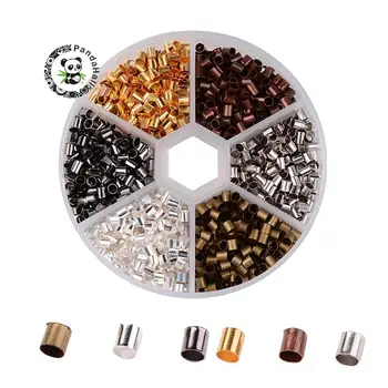 1 Box 6 Colors Column Brass Crimp Beads Antique Bronze/Red Copper/Golden/Silver Color Beadwork & Black Jewelry Findings DIY
1 Box 6 Colors Column Brass Crimp Beads Antique Bronze/Red Copper/Golden/Silver Color Beadwork & Black Jewelry Findings DIY