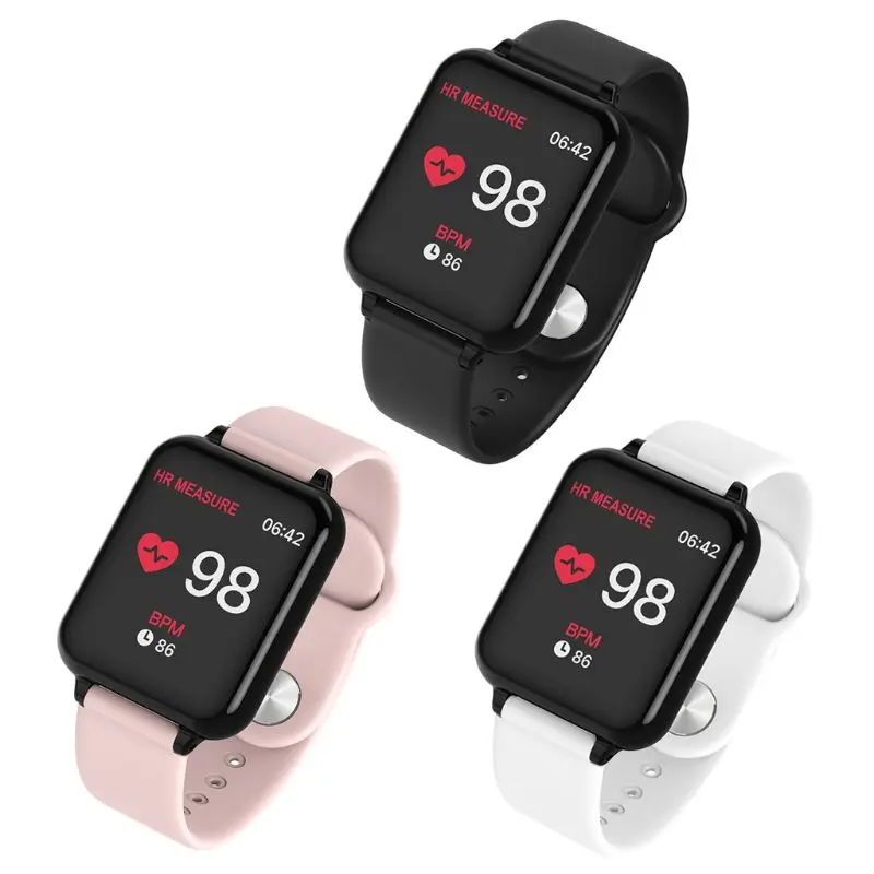 B57 Smart Wristband Waterproof Heart Rate Monitor Blood Pressure Multiple Sport Mode Smartwatch Women Men Wearable Bracelet
B57 Smart Wristband Waterproof Heart Rate Monitor Blood Pressure Multiple Sport Mode Smartwatch Women Men Wearable Bracelet