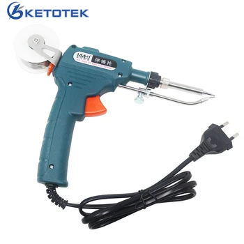 Soldering Iron with EU Plug 60W 220V Electric Solder Iron Rework Solder Station Handle Welding Repair Tools DIY
Soldering Iron with EU Plug 60W 220V Electric Solder Iron Rework Solder Station Handle Welding Repair Tools DIY