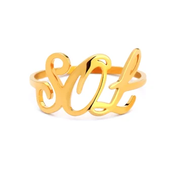 Personalized Rings Customized Ring Engraved with Your Name Texts Stainless Steel Rings Gold Jewelry Name Rings Custom Jewelry 
Personalized Rings Customized Ring Engraved with Your Name Texts Stainless Steel Rings Gold Jewelry Name Rings Custom Jewelry