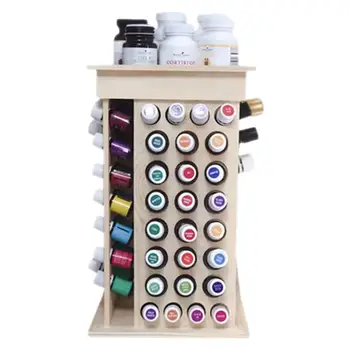 Solid Wooden Rotating Essential Oil Bottle Holder Classification Display Stand Table Diffuser Holder Essential Oil Storage Box
Solid Wooden Rotating Essential Oil Bottle Holder Classification Display Stand Table Diffuser Holder Essential Oil Storage Box