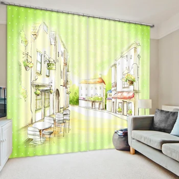 Watercolor painting curtains 3D Curtain Luxury Blackout Window Curtain Living Room
Watercolor painting curtains 3D Curtain Luxury Blackout Window Curtain Living Room