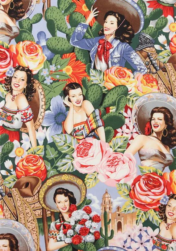 New Vintage Pretty Rose Lady Printed Cotton Fabric Twill Cloth for Patchwork Quilting Flesh Tissue
New Vintage Pretty Rose Lady Printed Cotton Fabric Twill Cloth for Patchwork Quilting Flesh Tissue