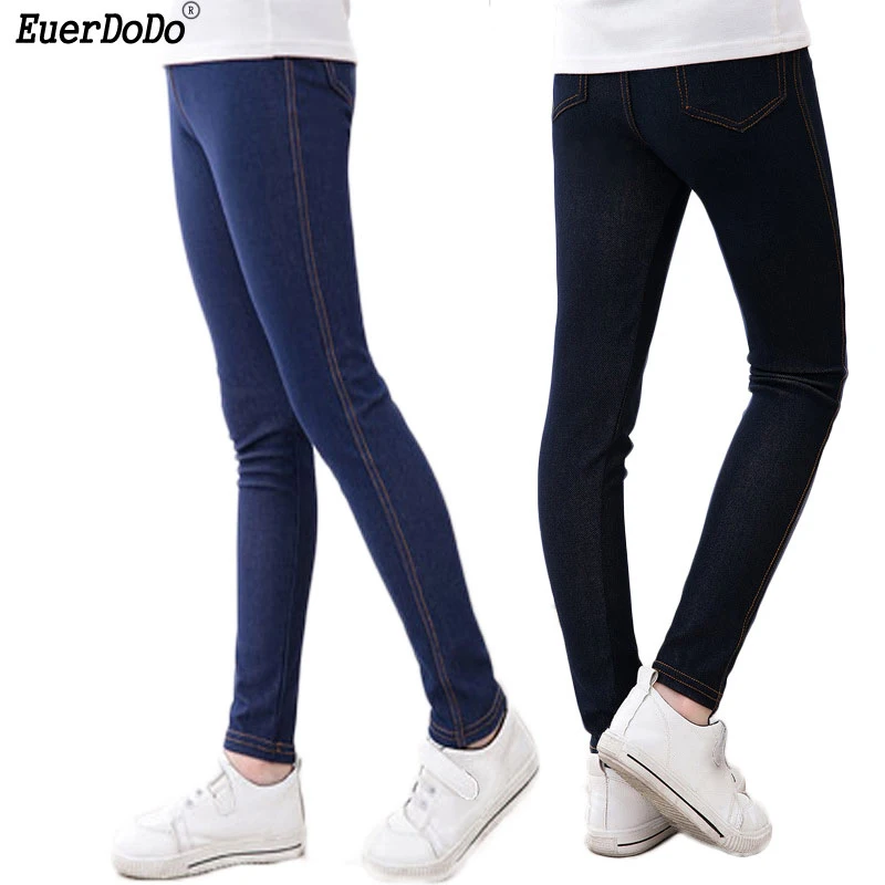 Girls Jeans Skinny Autumn Casual Elastic Trousers For Girl spring children Denim Pants Comfortable kids Clothing
Girls Jeans Skinny Autumn Casual Elastic Trousers For Girl spring children Denim Pants Comfortable kids Clothing