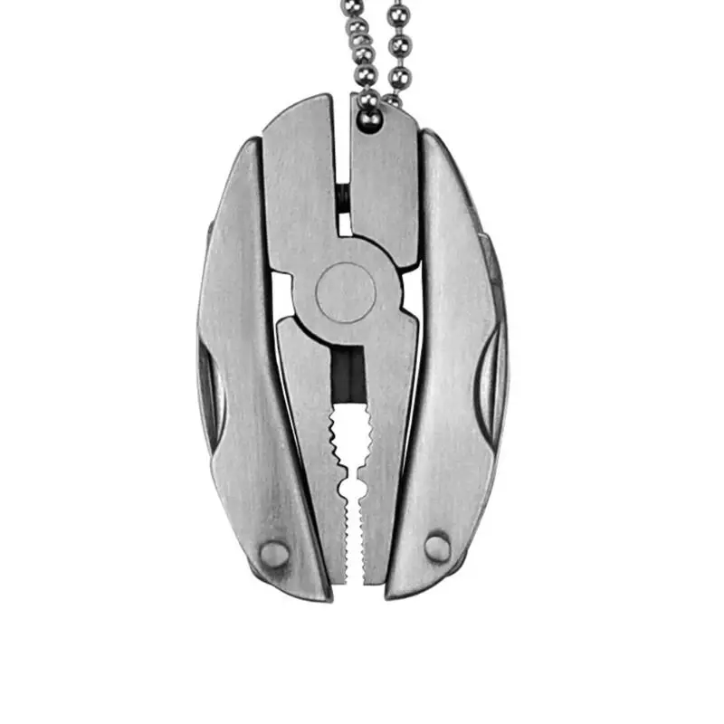 Portable Multifunction Folding Plier Stainless Steel Foldaway Knife Keychain Screwdriver Camping Survival EDC Tools Travel Kits
Portable Multifunction Folding Plier Stainless Steel Foldaway Knife Keychain Screwdriver Camping Survival EDC Tools Travel Kits