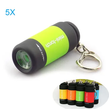 5pcs keychain Flashlight Penlight mini led USB power Torch mini-torch Rechargeable Flash torches lamp small pocket Lanternas
5pcs keychain Flashlight Penlight mini led USB power Torch mini-torch Rechargeable Flash torches lamp small pocket Lanternas