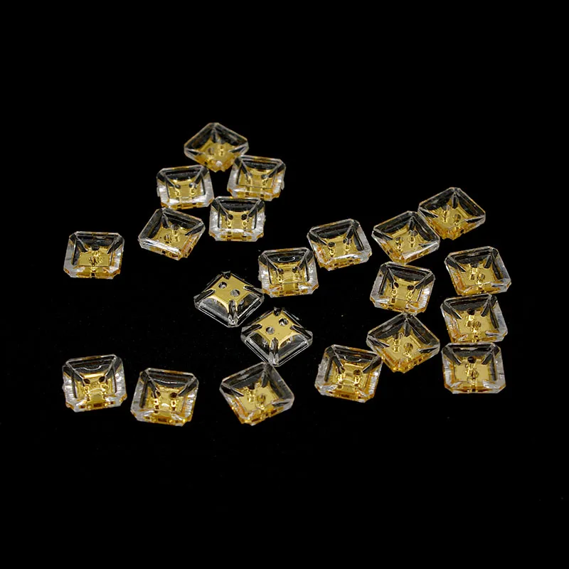 50pcs Clear Rhinestone Flatback Buttons Sewing Square Shape Acrylic Button For Scrapbook Clothing Craft Decorative S1055
50pcs Clear Rhinestone Flatback Buttons Sewing Square Shape Acrylic Button For Scrapbook Clothing Craft Decorative S1055