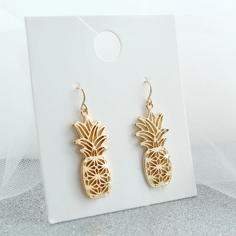 Fashion Pineapple Drop Earrings for Women Gold Color Alloy Fruit Earrings Brincos Bijoux Jewelry Accessory Gift
Fashion Pineapple Drop Earrings for Women Gold Color Alloy Fruit Earrings Brincos Bijoux Jewelry Accessory Gift