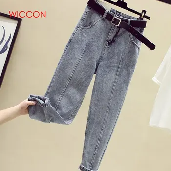 High Waist Jeans Ankle Length Radish Nine Points Jeans Women Loose Korean Students Thin Light Old Straight Jeans Autumn
High Waist Jeans Ankle Length Radish Nine Points Jeans Women Loose Korean Students Thin Light Old Straight Jeans Autumn