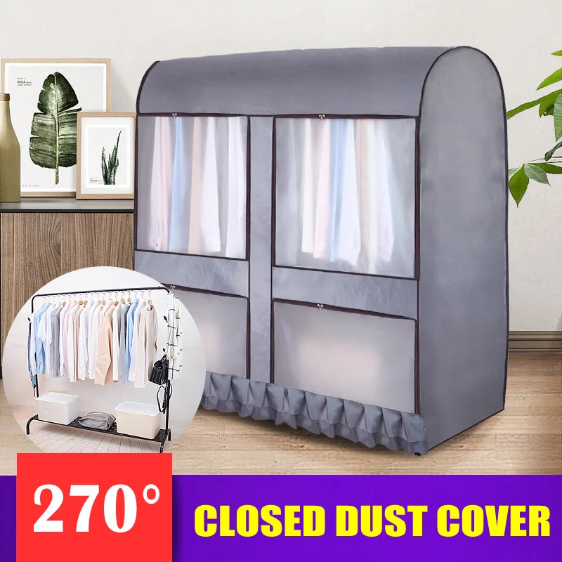 Wardrobe Clothing Rack Dust Cover Moisture Waterproof Hanging Garment Suit Bag YU-Home
Wardrobe Clothing Rack Dust Cover Moisture Waterproof Hanging Garment Suit Bag YU-Home