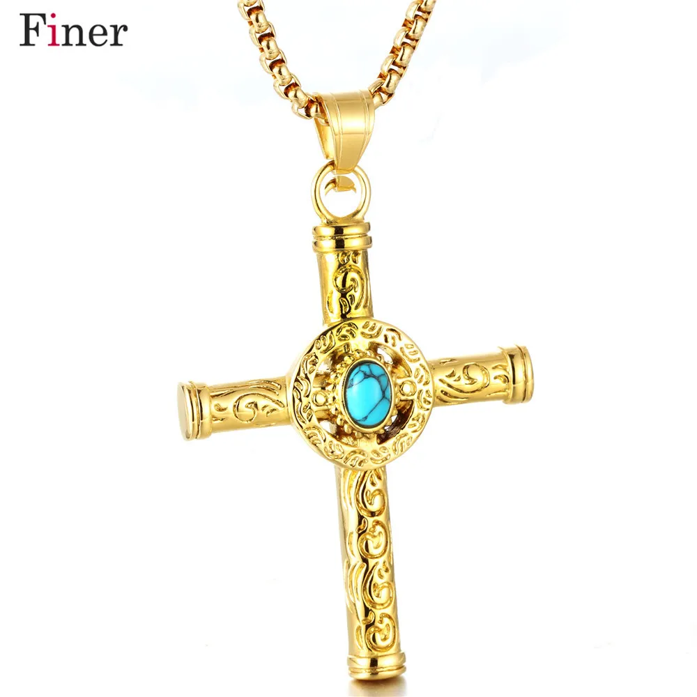2019 New Religious Cross Pendant Necklace For Men Stainless Steel Christian Crucifix Fashion Kolye Gift
2019 New Religious Cross Pendant Necklace For Men Stainless Steel Christian Crucifix Fashion Kolye Gift