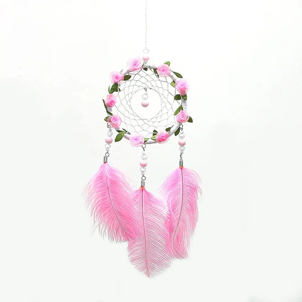 New Feather Crafts Purple Dream Catcher Wind Chimes Handmade Dreamcatcher Net With Feather Beads for Wall Hanging Car Home Decor
New Feather Crafts Purple Dream Catcher Wind Chimes Handmade Dreamcatcher Net With Feather Beads for Wall Hanging Car Home Decor