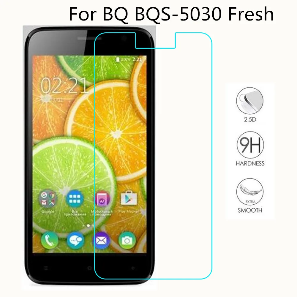 Smartphone Tempered Glass For BQ BQS-5030 Fresh 5030 9H Explosion-proof Protective Film Screen Protector Cover Phone
Smartphone Tempered Glass For BQ BQS-5030 Fresh 5030 9H Explosion-proof Protective Film Screen Protector Cover Phone