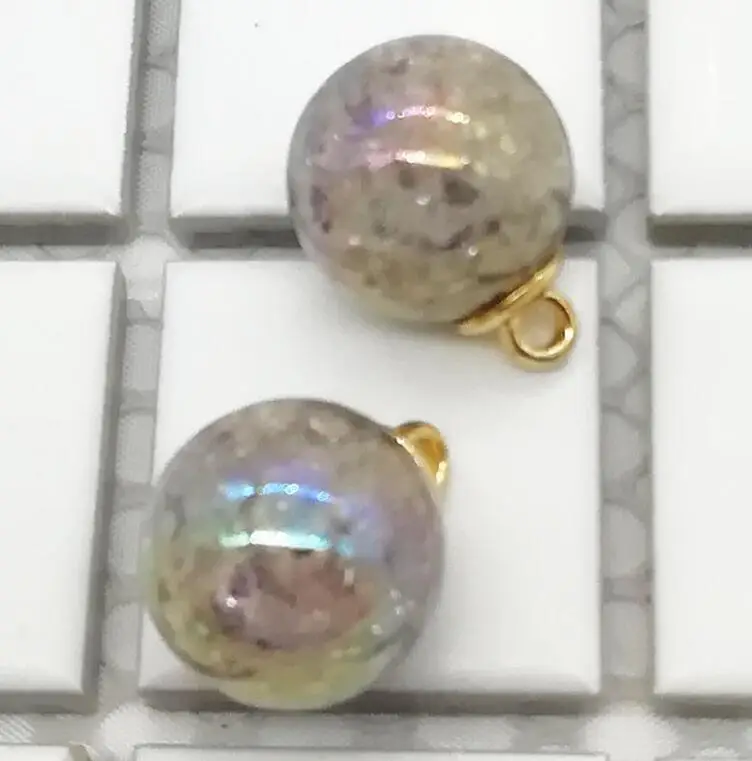 10pcs Acrylic Crack Ball DIY Jewelry Accessories Round Transparent Color Color Gorgeous Small Round Ball Beads 16mm
10pcs Acrylic Crack Ball DIY Jewelry Accessories Round Transparent Color Color Gorgeous Small Round Ball Beads 16mm