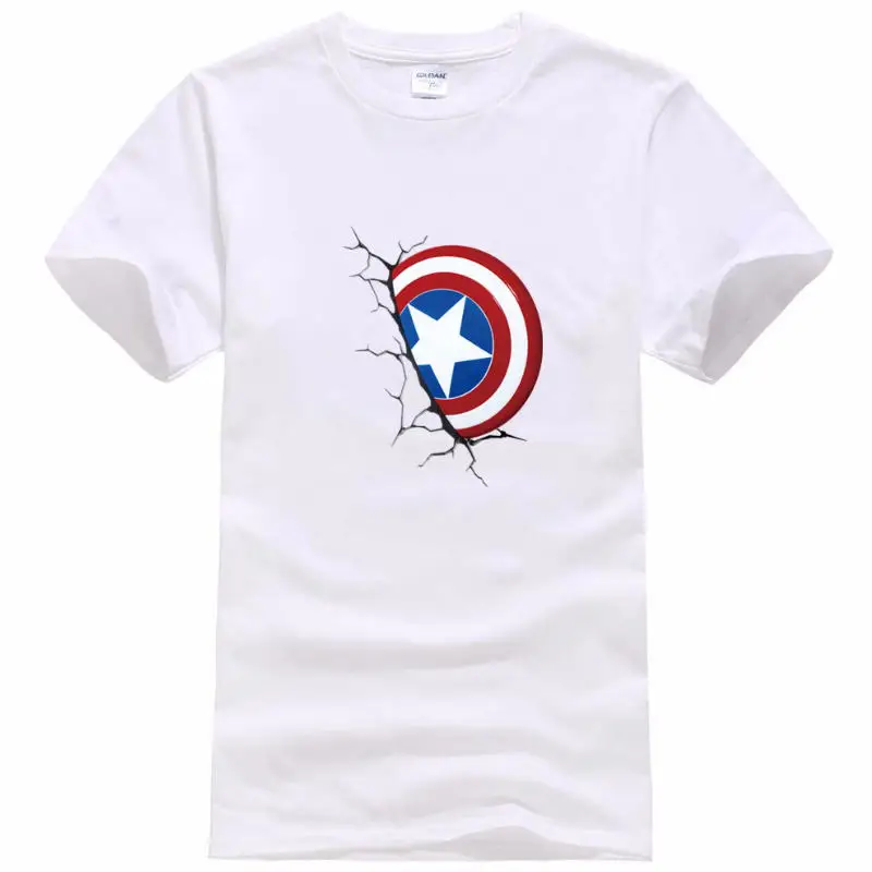 Men T shirt Summer Clothes Captain America Tops Cotton Shield Printed T-shirts For Boy Cartoon Tops Tees Brand Clothing XS-XXL
Men T shirt Summer Clothes Captain America Tops Cotton Shield Printed T-shirts For Boy Cartoon Tops Tees Brand Clothing XS-XXL