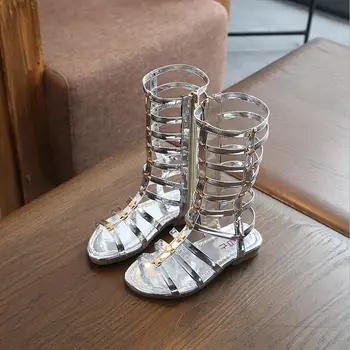 Hot Sale Summer Fashion Roman Boots High-top Girls Sandals Kids Gladiator Sandals Toddler Child Sandals Girls High Quality Shoes
Hot Sale Summer Fashion Roman Boots High-top Girls Sandals Kids Gladiator Sandals Toddler Child Sandals Girls High Quality Shoes