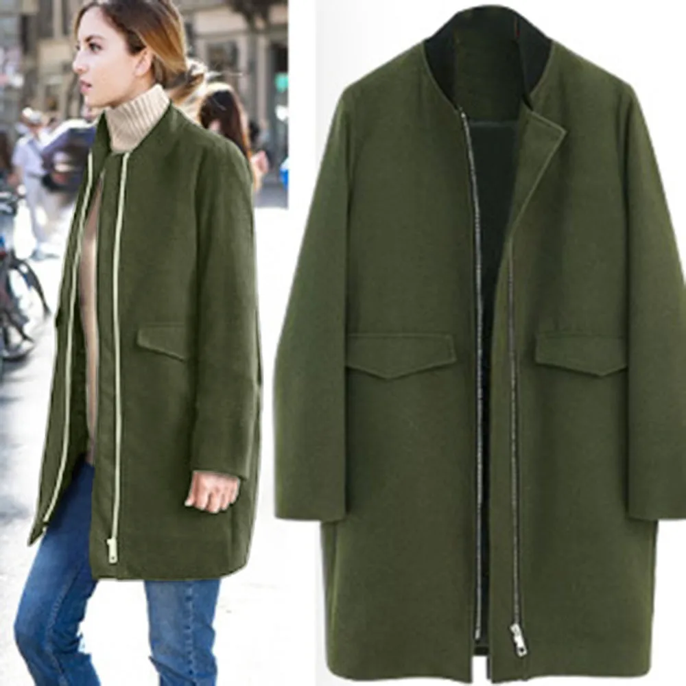 Stylish Bar 4XL 2019 Autumn Lapel Wool Coat Women's Korean Windbreaker Female Large Size Long Section Chic Trench Coats #0708
Stylish Bar 4XL 2019 Autumn Lapel Wool Coat Women's Korean Windbreaker Female Large Size Long Section Chic Trench Coats #0708