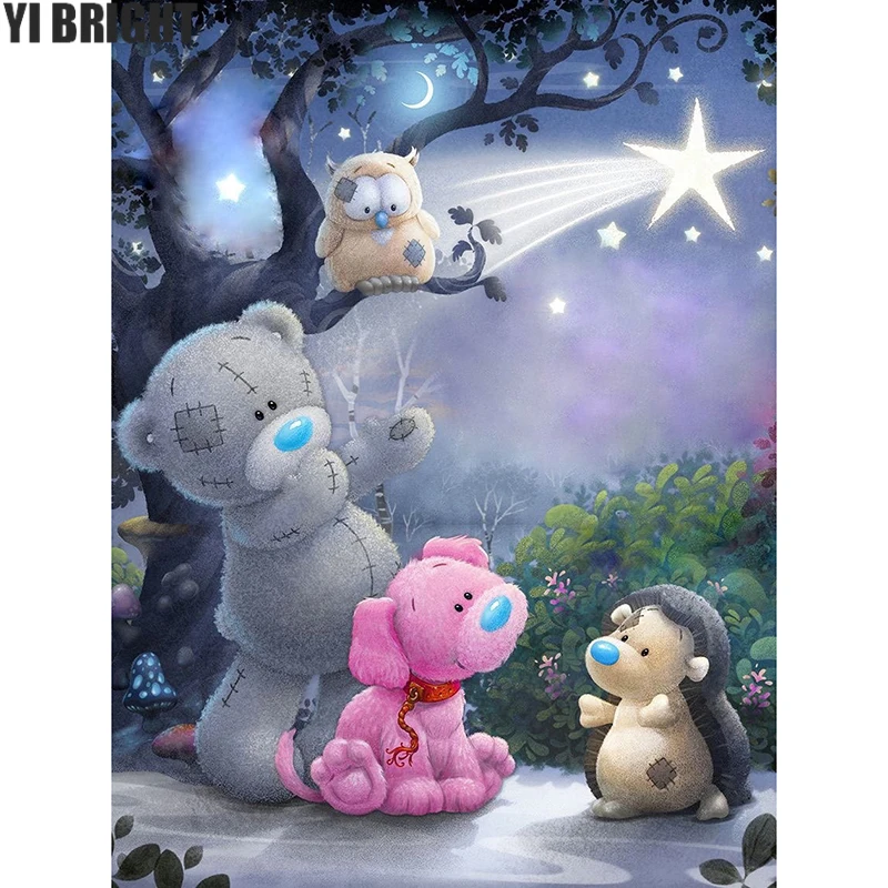 5d diy diamond embroidery cartoon bear diamond painting Cross Stitch full square drill Rhinestone mosaic child gift
5d diy diamond embroidery cartoon bear diamond painting Cross Stitch full square drill Rhinestone mosaic child gift