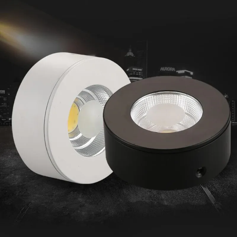 Surface Mounted 5W 7W 10W Ultrathin COB Ceiling Downlight AC85-265V lamp COB Warm Cold White Led downlights Ceiling Spot light
Surface Mounted 5W 7W 10W Ultrathin COB Ceiling Downlight AC85-265V lamp COB Warm Cold White Led downlights Ceiling Spot light