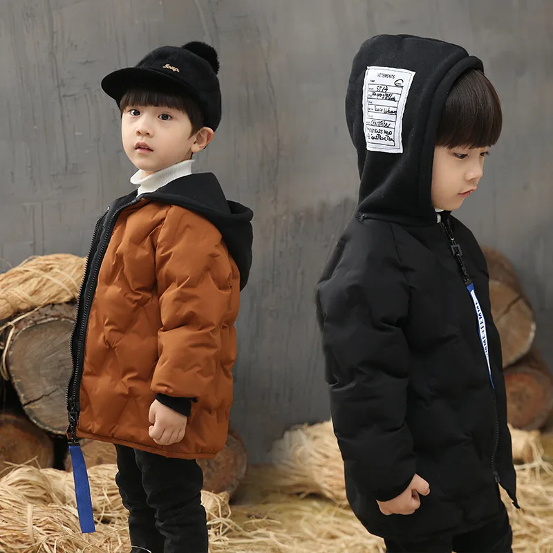 2019 Children Down & Parkas 2-7T winter kids outerwear boys casual warm hooded jacket for boys solid baby boys warm coats
2019 Children Down & Parkas 2-7T winter kids outerwear boys casual warm hooded jacket for boys solid baby boys warm coats