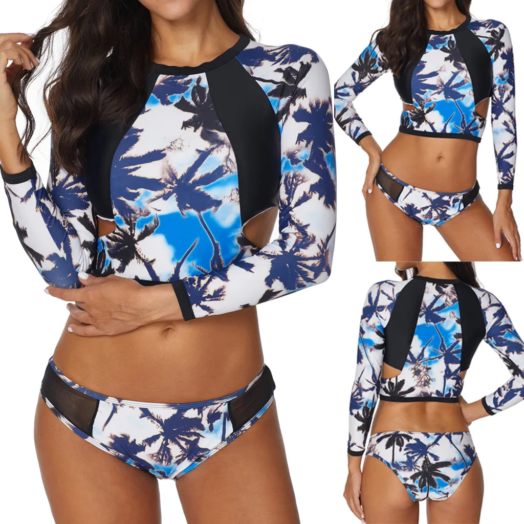Bikini 2019 push up Women Set Sunscreen Surfing Suit Push-Up Padded Waterproof Print Bra Swimsuit Cover up Maillot de bain
Bikini 2019 push up Women Set Sunscreen Surfing Suit Push-Up Padded Waterproof Print Bra Swimsuit Cover up Maillot de bain
