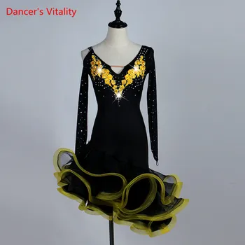 New 2017 Custom made New Women Latin Dance Dress Women Ballroom Dancing Dresses Latin Dance Costume Latin Dresses Tango Dress
New 2017 Custom made New Women Latin Dance Dress Women Ballroom Dancing Dresses Latin Dance Costume Latin Dresses Tango Dress
