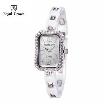 Ceramic Lady Women's Watch Japan Quartz Claw-setting Crystal Hour Fine Fashion Clock Bracelet Luxury Girl's Gift Royal Crown
Ceramic Lady Women's Watch Japan Quartz Claw-setting Crystal Hour Fine Fashion Clock Bracelet Luxury Girl's Gift Royal Crown