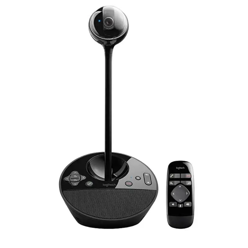 Logitech BCC950 Webcam Video Conference Webcam Full HD 1080p With Speakerphone And USB Cable And Remote Control
Logitech BCC950 Webcam Video Conference Webcam Full HD 1080p With Speakerphone And USB Cable And Remote Control