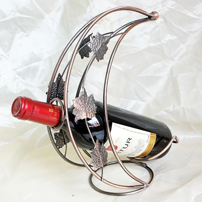 Fashion Metal Wine Rack Coolers Holders Novelty Home/Pub/Shop Decoration Ornaments Creative Display Bottle Rack Gift
Fashion Metal Wine Rack Coolers Holders Novelty Home/Pub/Shop Decoration Ornaments Creative Display Bottle Rack Gift