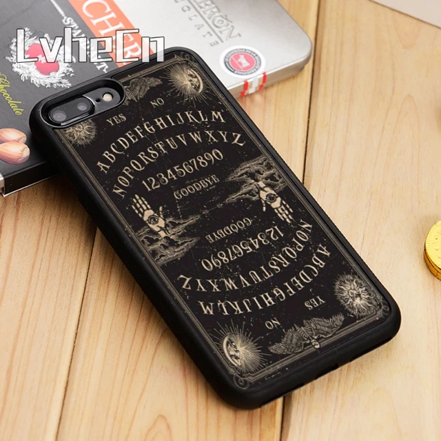 Модный чехол LvheCn ouija для iPhone 5 6 s 7 8 plus 11 12 Pro X XR XS Max Samsung Galaxy S6 S7 edge S8 S9 S10|Бамперы| |