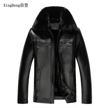 XingDeng PU Leather warm casual fashion Jackets Men loose Waterproof Male turn-down collar business top clothes plus 4XL
XingDeng PU Leather warm casual fashion Jackets Men loose Waterproof Male turn-down collar business top clothes plus 4XL