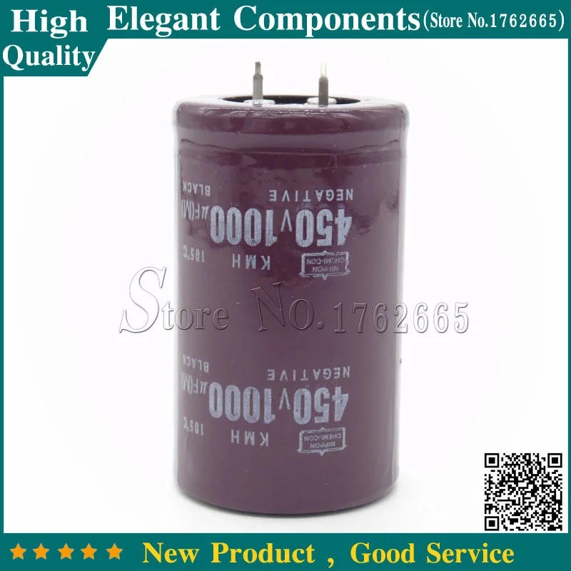 5PCS Aluminum Electrolytic Capacitors 450V/1000UF Size 35*60MM Electrolytic Capacitor 450V 1000UF Plug-In 450 V / 1000 UF 20%
5PCS Aluminum Electrolytic Capacitors 450V/1000UF Size 35*60MM Electrolytic Capacitor 450V 1000UF Plug-In 450 V / 1000 UF 20%