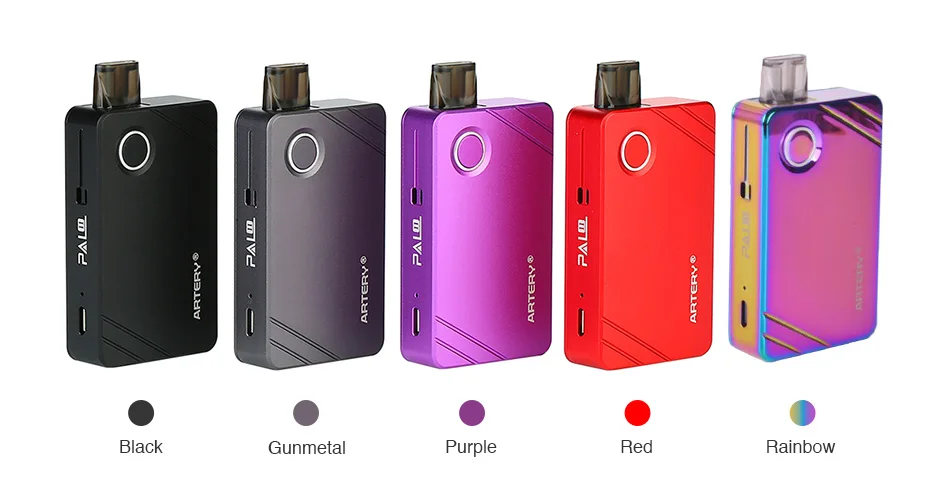 Original Artery PAL 2 Pod Vape Kit & Artery PAL II with 1000mAh Battery & 3ml/2ml Pod & Mesh Coil Pod System Vape Vs Nord Kit