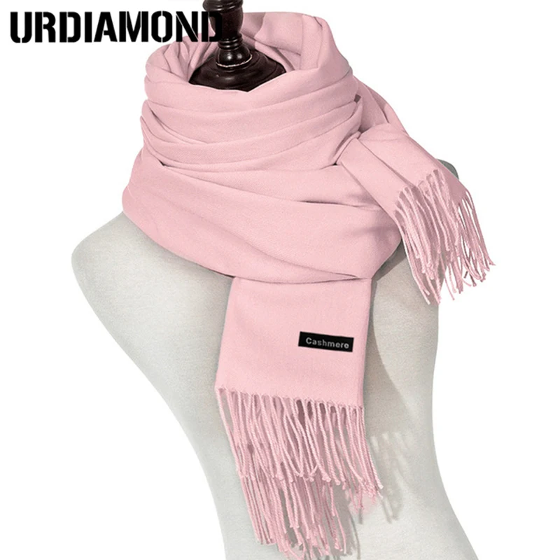 URDIAMOND Women Scarf Fashion Soild Autumn Winter Cashmere Scarves Lady Warmer Pashmina Long Shawl Wraps Bandana Foulard Female
URDIAMOND Women Scarf Fashion Soild Autumn Winter Cashmere Scarves Lady Warmer Pashmina Long Shawl Wraps Bandana Foulard Female