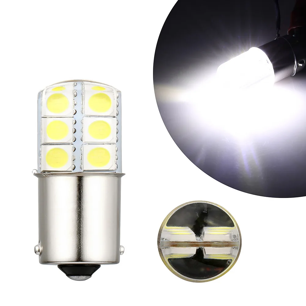 1pcs S25 1156 BA15S p21w LED White Lights 5050 12SMD Silica gel DC12V Car Rear Tail Parking Light brake Lamp turn Signal Bulb
1pcs S25 1156 BA15S p21w LED White Lights 5050 12SMD Silica gel DC12V Car Rear Tail Parking Light brake Lamp turn Signal Bulb