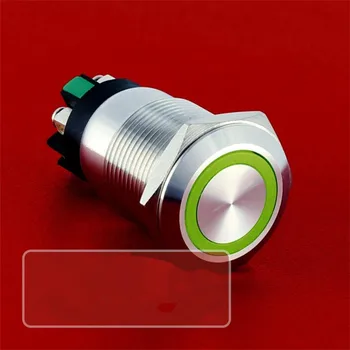 Diameter 19mm push button switch with round indication lamp for machine or equipment,5pcs/lot 
Diameter 19mm push button switch with round indication lamp for machine or equipment,5pcs/lot