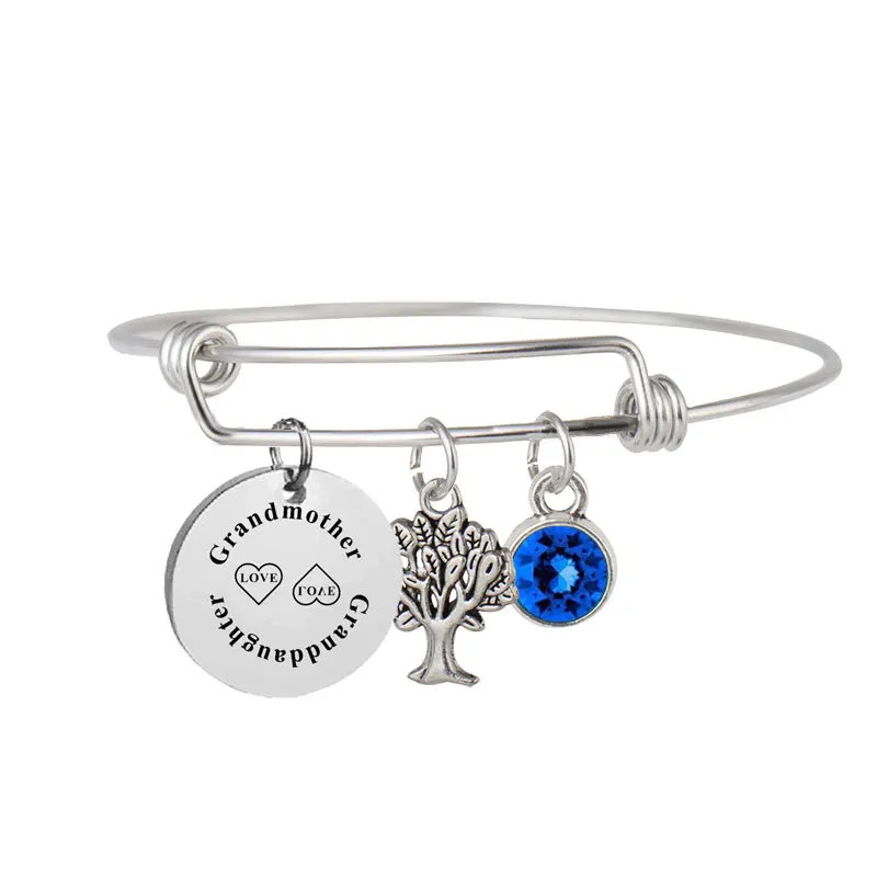 Inspirational Dog Tag Silver Bracelet Grandma Expandable Bangles Stainless Steel Bracelet Femme Fantaisie Birthstone Bracelet
Inspirational Dog Tag Silver Bracelet Grandma Expandable Bangles Stainless Steel Bracelet Femme Fantaisie Birthstone Bracelet