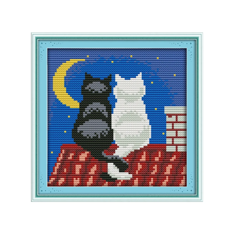 Hot Joy Sunday Cross Stitch Cat Animals Patterns Cross Stitch Kits Printed on Canvas 11CT 14CT Cross Stitch Kits Needle Crafts
Hot Joy Sunday Cross Stitch Cat Animals Patterns Cross Stitch Kits Printed on Canvas 11CT 14CT Cross Stitch Kits Needle Crafts