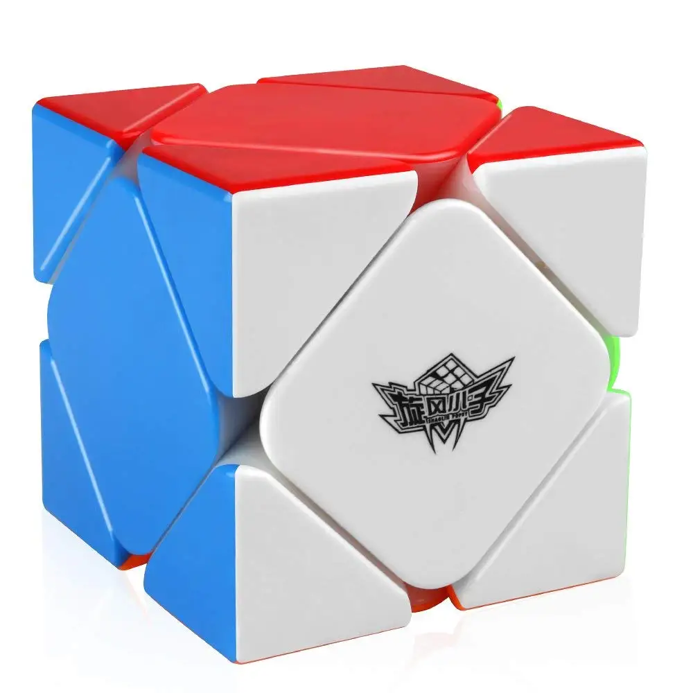 

IQ-Cubes Cyclone Boys Magnetic Skewb Cube Stickerless Skewb Speed Cube Magic Cube Puzzle Toy