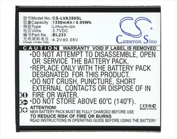 

Cameron Sino 1350mAh battery for LENOVO A1000-A A2800-D A3600-D A3800-D BL233 Mobile, SmartPhone Battery