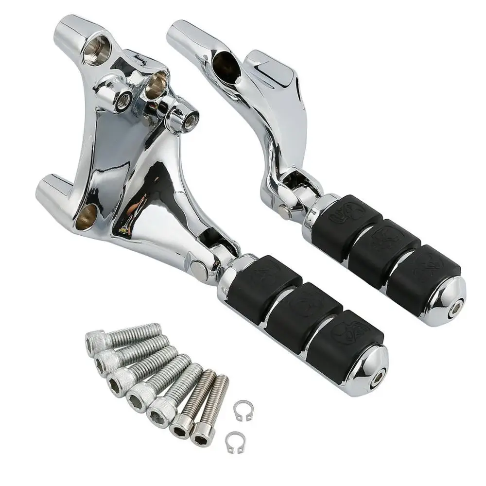 Motorcycle Footrest Foot peg W/ Mounting Brackets For Harley SuperLow 1200T XL1200T 2014-2018 XL 883 1200 Iron Sportster
Motorcycle Footrest Foot peg W/ Mounting Brackets For Harley SuperLow 1200T XL1200T 2014-2018 XL 883 1200 Iron Sportster