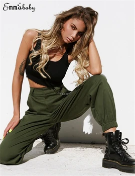 Spring fashion woman camo pants women Solid cargo high waist pants loose trousers joggers women camouflage sweatpants streetwear
Spring fashion woman camo pants women Solid cargo high waist pants loose trousers joggers women camouflage sweatpants streetwear