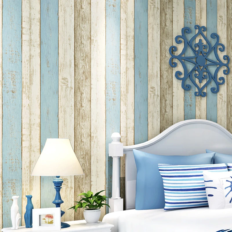 Fashion Personality Non-woven Non-self-adhesive Wallpaper For Bar Clothing Store Wall Paper Retro Wood Grain Striped Wallpaper
Fashion Personality Non-woven Non-self-adhesive Wallpaper For Bar Clothing Store Wall Paper Retro Wood Grain Striped Wallpaper