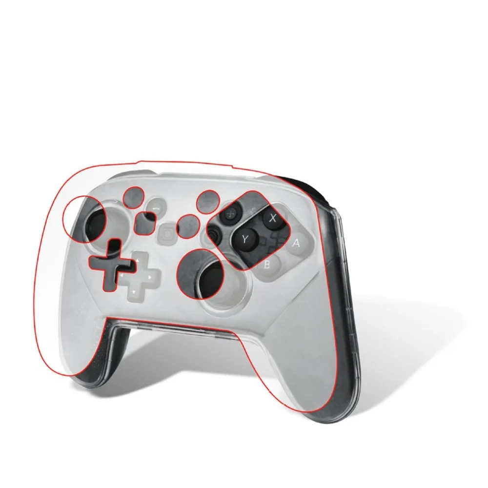KJH Transparent Clear Crystal Case Hard Controller Protective Cover Handle Shell for Nintend Switch Pro Controller
KJH Transparent Clear Crystal Case Hard Controller Protective Cover Handle Shell for Nintend Switch Pro Controller