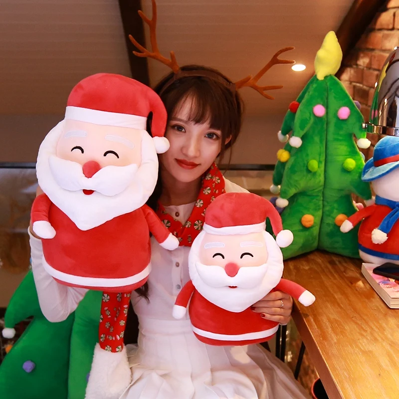 Santa Claus doll snowman elk cushion plush toy Christmas theme toys Stuffed doll Christmas gift
Santa Claus doll snowman elk cushion plush toy Christmas theme toys Stuffed doll Christmas gift